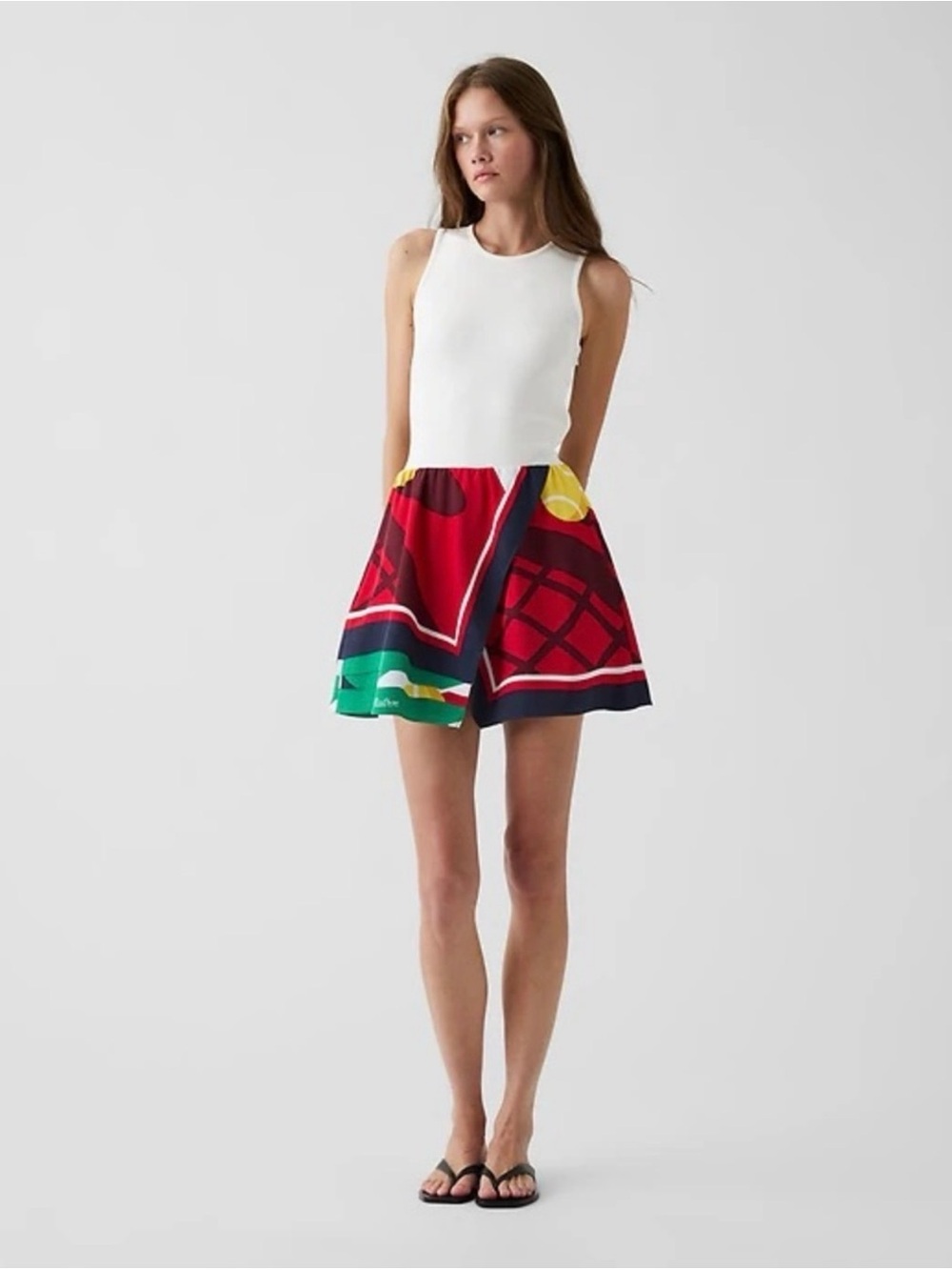 Gap x Malabon Hankerchief Mini Dress